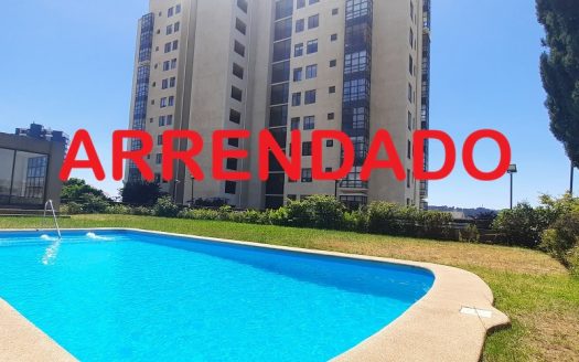 Arriendo, Departamento, 3D, 2B Reñaca, Viña del Mar (Sector Jardín del Mar)